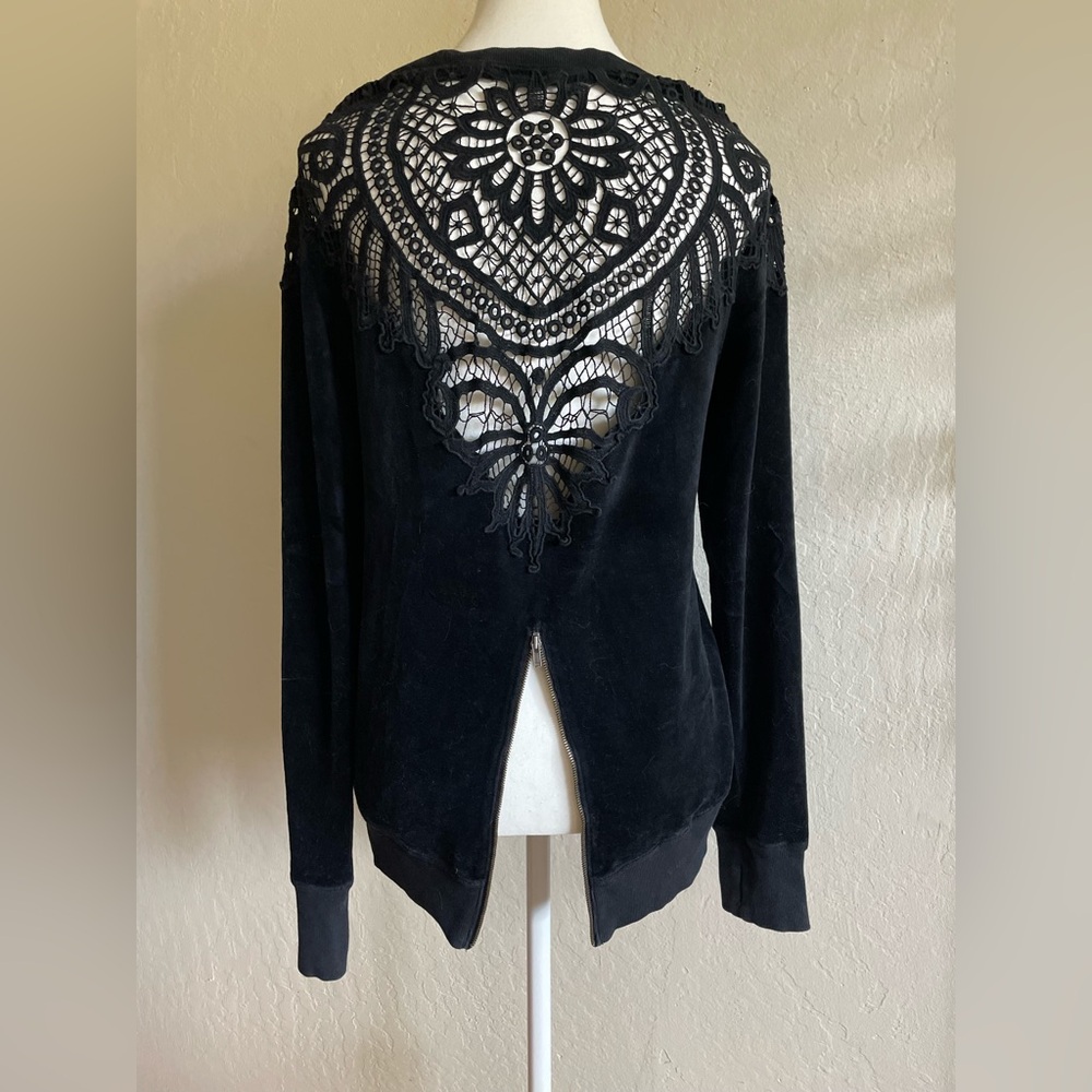 Pam & Gela velvet and lace top - Picture 7 of 10